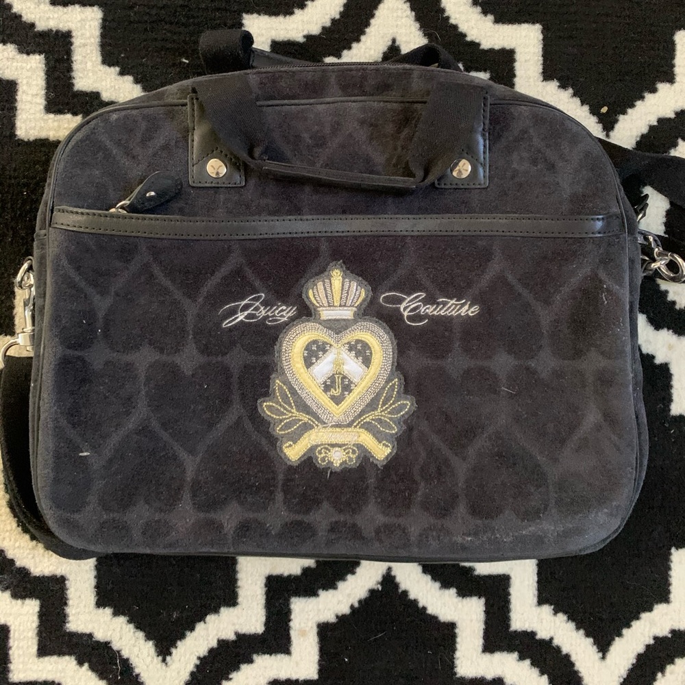 Juicy Couture computer bag.